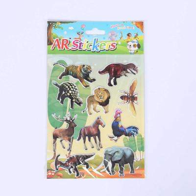 China Custom Cute 3D Cartoon Eco-Friendly Puffy Sticker Sheet EVA Foam Sticker For Children Eco-Friendly for sale