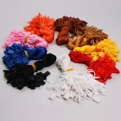 China Plastic Decoration Low Price Tag Hang String Garment Accessories for sale