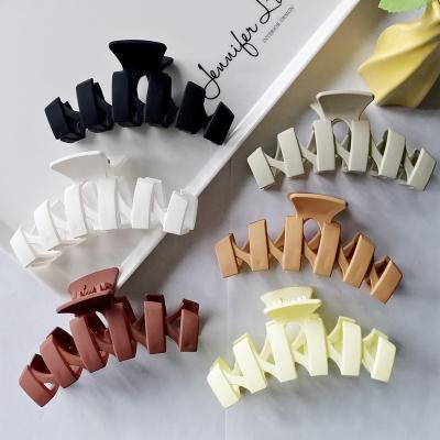 China Hair Clips For Thick Hair Wholesale 9/11cm Large Barrette Crab Hair Clips Bath Hair Claw Ponytail Clips Large Hair Clips Claw Clip Fashion Clip For Women for sale