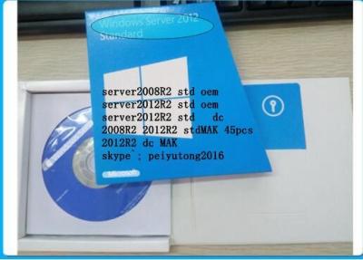 China MS win server 2012 R2 standard  oem key 64bit  5 CALS 2cpu/2vm, Genuine Windows Office Keys, WIN SEVER 2008 R2 OEM for sale