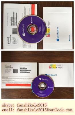 China Microsoft Win 10 Pro 64bit OEM Software DVD + OEM key Activation Online for sale