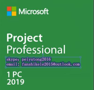 China Microsoft Project 2019 Professional License Key for sale