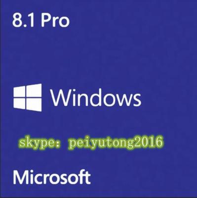 China Original OEM Microsoft Windows 8.1 Pro Key Umfassende Cloud - Integration for sale