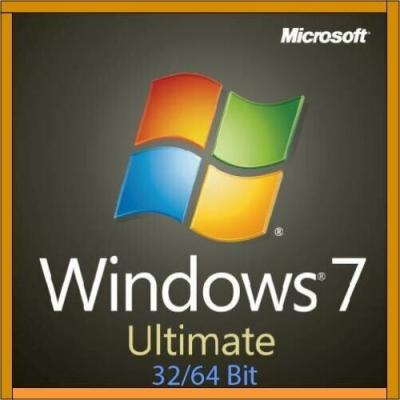 China Ms windows 7 ultimate win 64 32 bit activation license key Sp1 for sale