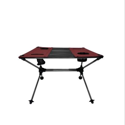 China Wholesale Outdoor Camping Door Leg Table Picnic Table Cloth Design Folding Table for sale