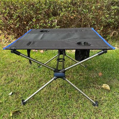 China Door Leg Table Metal High Quality Lightweight Portable Small Camping Outdoor Folding Table for sale