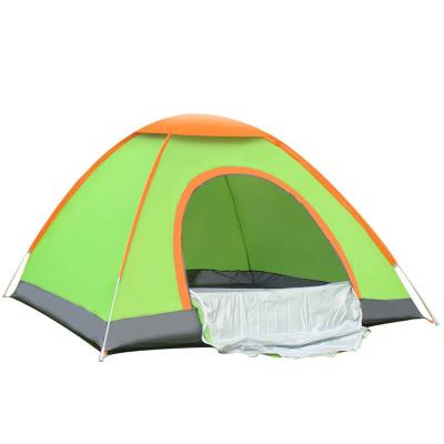 China Straight Bracing Type Automatic Pop Up Camping Outdoor Dome Fishing Tent For 2 To 4 Man for sale