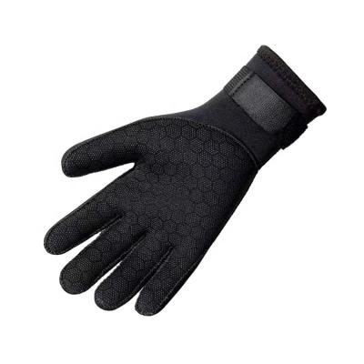 China Custom Factory 3mm 5mm Neoprene Diving Surfing Diving Gloves Sailing Five Finger Warm Wetsuit Winter Gloves Can Be Customized for sale