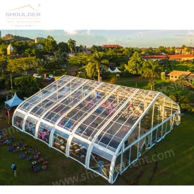 China Wholesale Aluminum Company Camouflage Game/Field Big Marquee Wedding Party Tent For Sale for sale