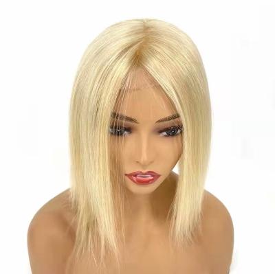 China 613 Blonde European Straight Customized Straight Remy Human Hair Hair Topper For Women for sale