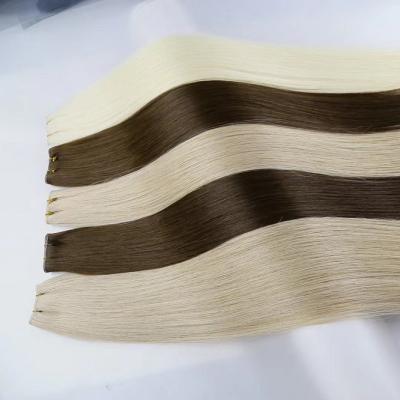 China Customized Human Hair Extensions Weft Brazilian Silky Straight Micro Curly Genius Weave Hair Extensions for sale