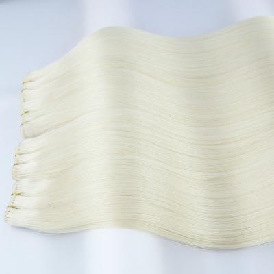 China Silky Straight Wave Color Size Customized 22 Inch Remy Virgin Human Hair Extensions Double Weft Double Weft for sale