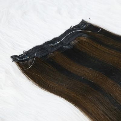 China 100% Custom Hair Size 18inch T#8-60 Remy Micro Ring Hair Silky Straight Wave Hair Extensions for sale