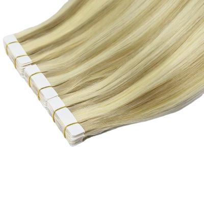 China Natural Wave P Color Curly Straight 100% Virgin European Remy Human Hair 100 Tape In Hair Extensions for sale