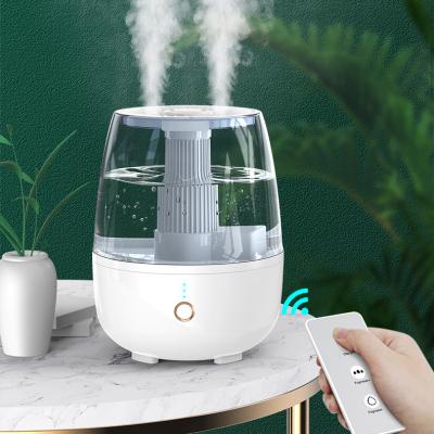 China Factory OEM 5L large capacity top filling household ultrasonic air humidifier portable room aromatherapy essential oil diffuser for sale