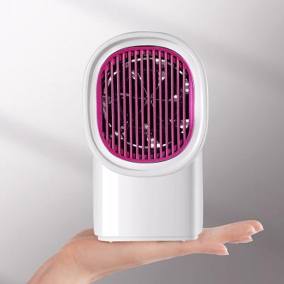 China Portable children Safe Electric Bladeless desktop cooling and heating winter heater fan indoor for sale