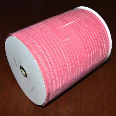 China 6MM single face thin pink velvet ribbon, French velvet ribbon wholesale for sale