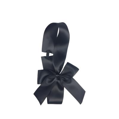 China Gordon Ribbons Satin Bow Ribbon Gift Decorative Pre-Tied Bow for sale