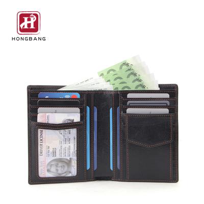 China RFID Wallet Leather For Men Travel Slim Wallet Men's RFID Wallet for sale