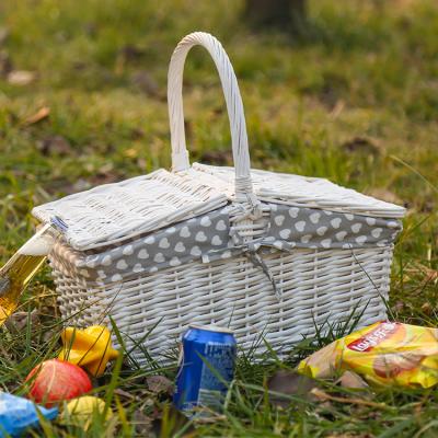 China Factory Price Minimalist Cheap Gorgeous Outdoor Portable Picnic Basket for sale