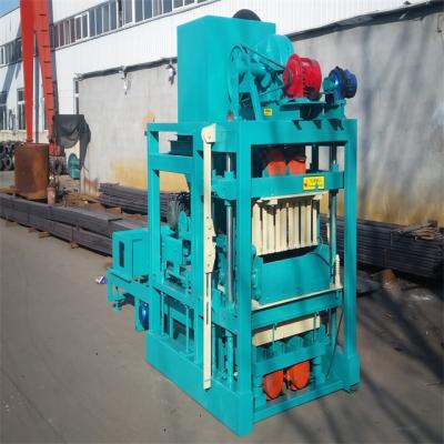 China Building Material Shops QTJ4-25 Automatic Machinery For Bricks Making Complete Production Line for sale