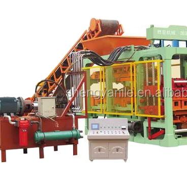 China High Efficiency And Low Labor Buliding Construction QT6-15B Block Production Line for sale