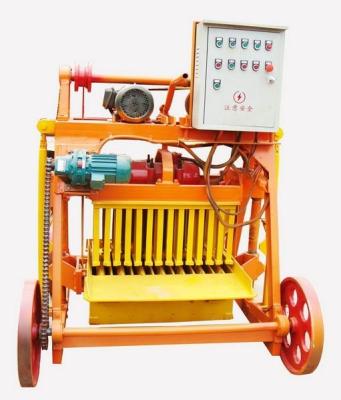 China QMY4-45 Durable Mobile Block Making Machine , Mobile Wheels Block Machine Price for sale