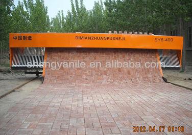 China China Shengya SY 4-600 New Type Cement Tiger Stone Road Paver Brick Laying Machine For Sale for sale