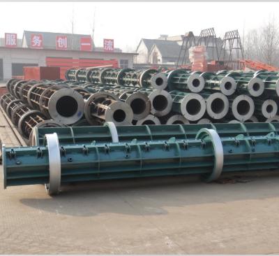 China Building Material Stores Concrete Electric Pole Mold Concrete Electric Pole Mold for sale