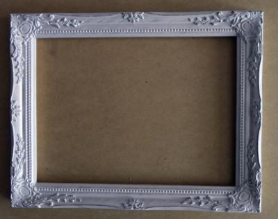 China antique home decor mirror frame,wood white classical mirror frame for sale