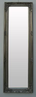 China popular design wooden wall mirror,solid wood floor standing mirror for sale