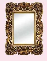 China pu photo frame,plastic mirror frame for sale