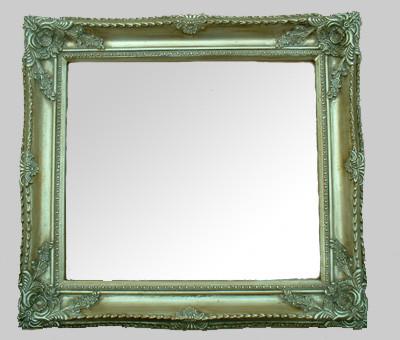 China wood ornate framed wall mirror for sale