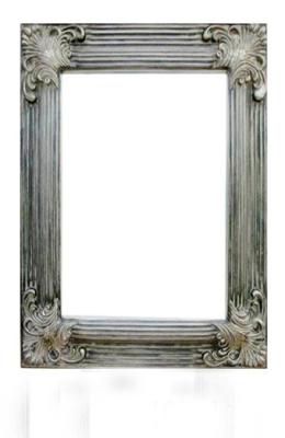 China shabby wood framed wall mirror for sale