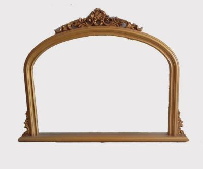 China 2013 hot sale morden wood framed matle mirror for sale