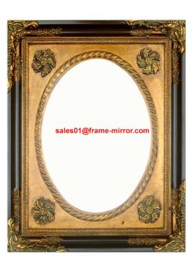 China antique gold wooden picture frame for sale