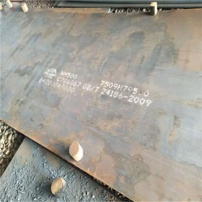 China Construction Material Etc Chrome Carbide Coated Wear Plate , Eci-60 Wear Resistant Steel Plate for sale