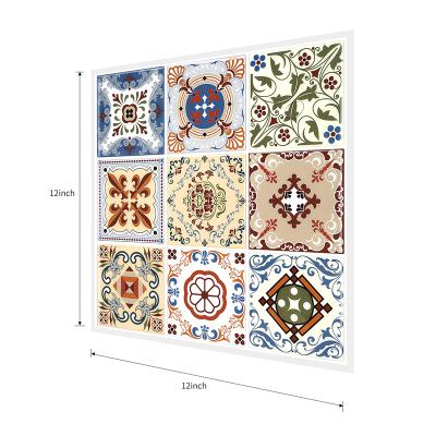 China Morocco style peel and stick self adhesive bathroom 3d tile home decor sticker zu verkaufen