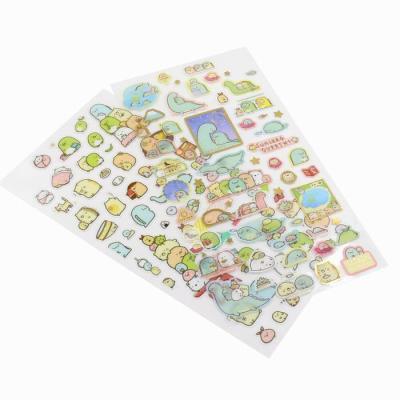 China small MOQ Factory direct custom cartoon vinyl self adhesive stickers for schedule planner for sale