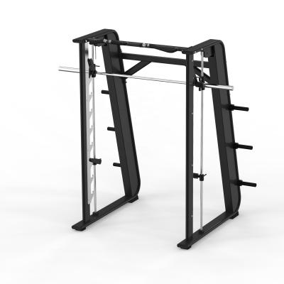 China Popular Commercial Use Mechanical Resistance Gym Equipment Plated Smith Machine Loaded for sale