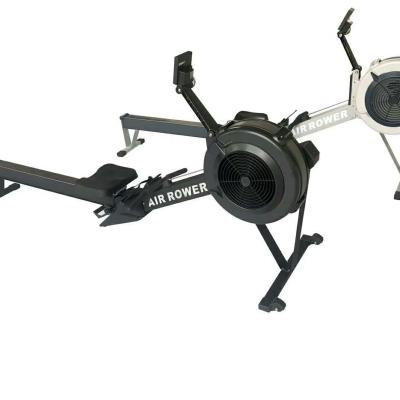 China Commercial Fitness Equipment Gym Exercise Machine Air Rower Cardio Rowing Machine for sale