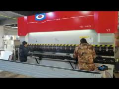 New type PBG135/4100 CNC hybrid press brake machine