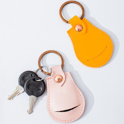 China Nordic Simple Creative Key Chain Storage Elevator Bus Access Control Bundle Card Lovely Mini Protective Card Cover Keyrings Holder for sale