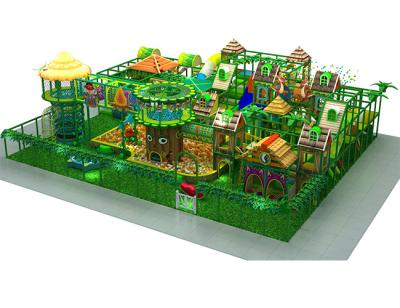 Chine ODM ignifuge d'enfants de jungle d'équipement d'intérieur orienté de terrain de jeu disponible à vendre