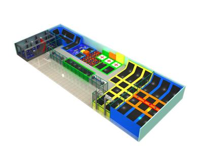 China Altura del equipo el 1m de Ninja Course Indoor Trampoline multifuncional en venta