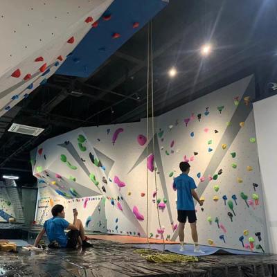 China Steel Frame Rock Climbing Wall For Adults Artificial Corrosion Resistant for sale