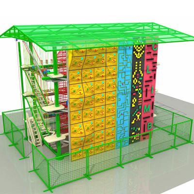 Cina Attrezzatura rampicante del campo da giuoco della corda del ODM, corsa ad ostacoli all'aperto della corda in vendita