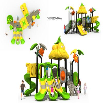 China Jungle Kids Plastic Playground Equipment LLDPE Material For Kindergarten for sale