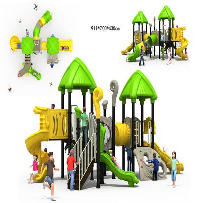 Chine Glissière anti-statique de terrain de jeu d'enfants avec le tunnel en plastique UVproof à vendre