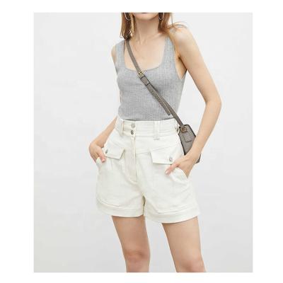 China Durable Pantaloncini Kurze Hose Cotton Casual Womens Summer Anti Wrinkle Cargo Shorts for sale